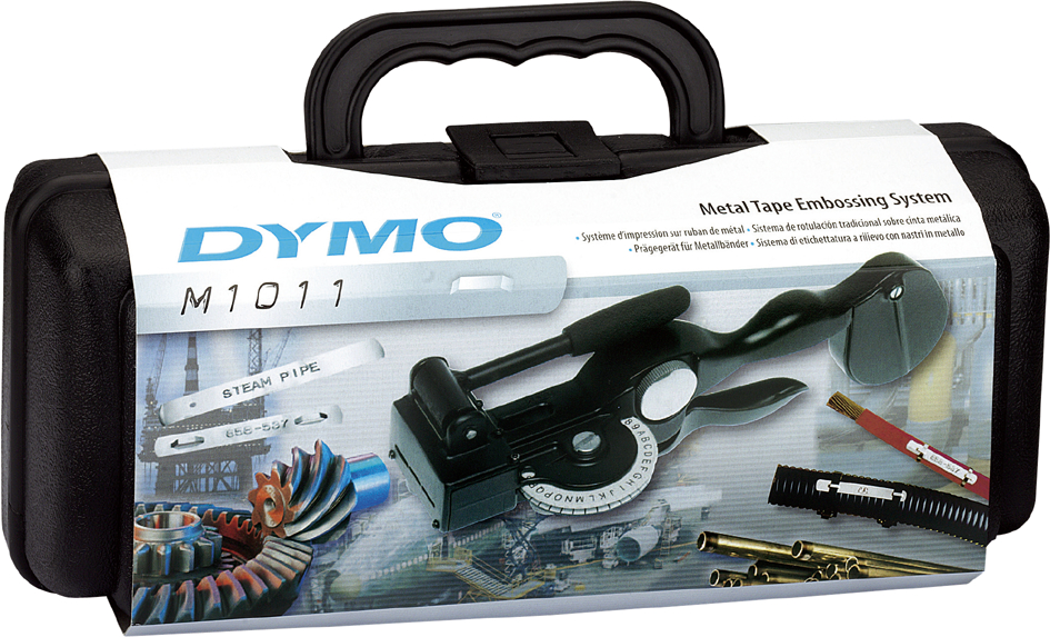 DYMO Metallschriftpräger ´RHINO M1011´, schwarz