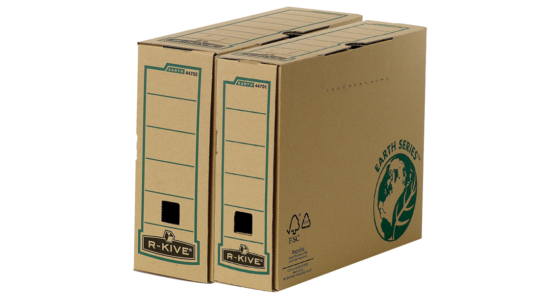 Fellowes BANKERS BOX EARTH Archiv-Schachtel, (B)100 mm