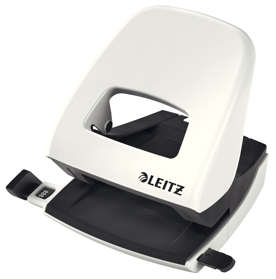 LEITZ Locher Nexxt 5008, schwarz-metallic, im Karton