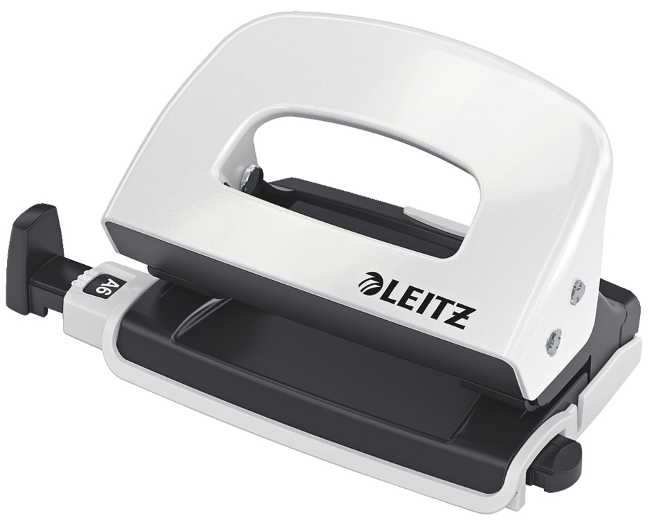 LEITZ Locher Mini Nexxt WOW 5060, gelb-metallic, im Karton