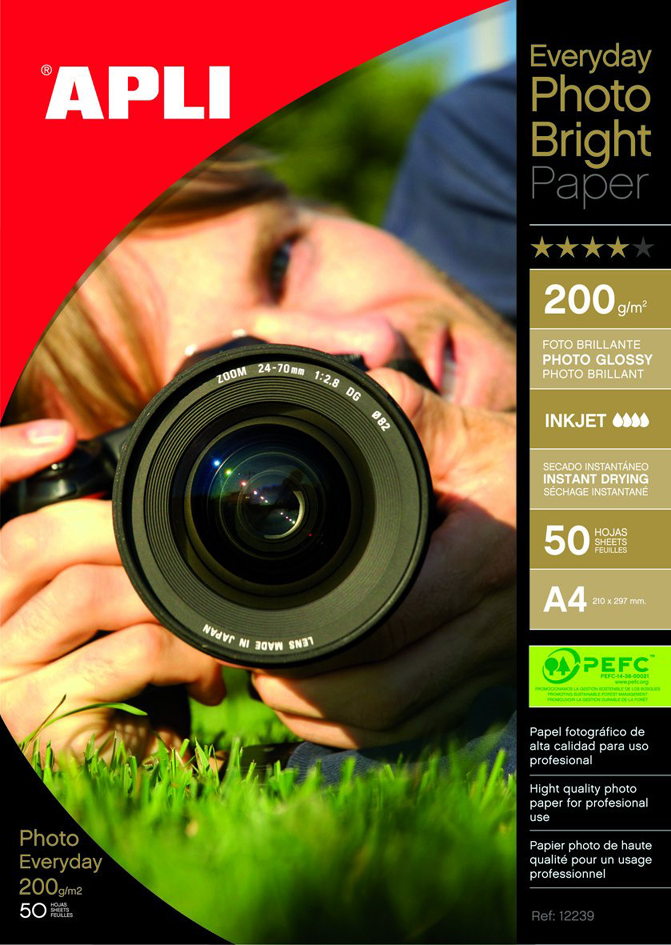 agipa Foto-Papier bright PRO, DIN A4, 280 g/qm, hochglänzend