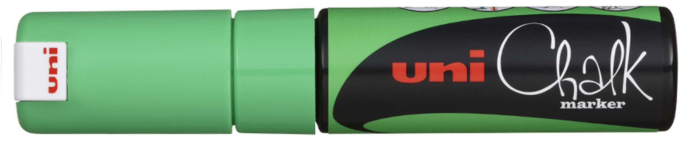 uni-ball Kreidemarker Chalk PWE-8K, neon-gelb, Keilspitze