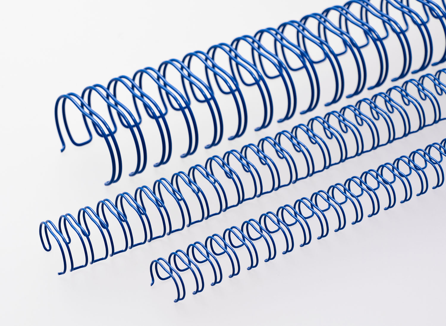 RENZ Drahtbinderücken, Teilung 2:1, 6.9 mm - blau