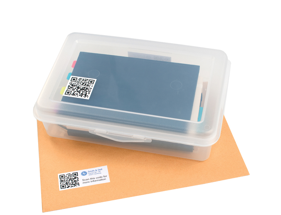 AVERY Zweckform QR Code Etiketten, 45 x 45 mm, quadratisch