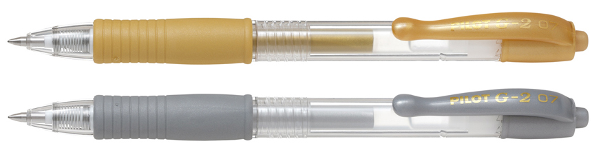 PILOT Gelschreiber G2 07 Metallic, gold