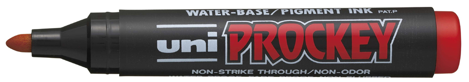 uni-ball Permanent-Marker PROCKEY (PM-122), rot