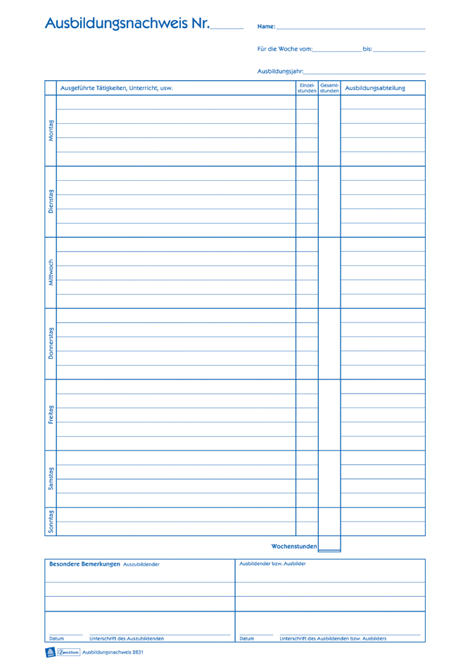 AVERY Zweckform Formularbuch ´Reisekostenabrechnung´, A4