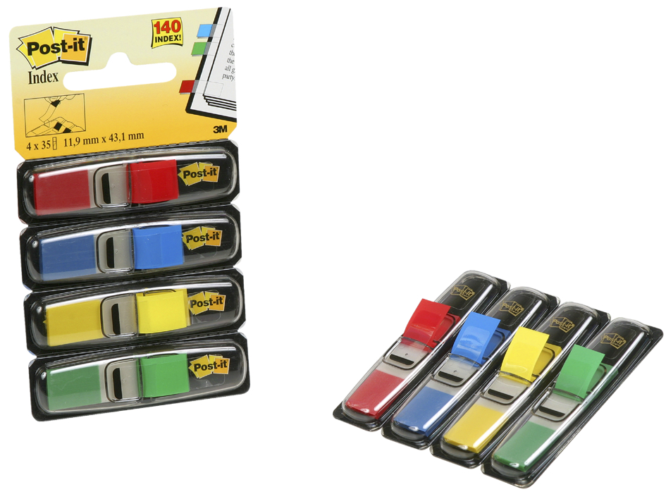 Post-it Haftmarker Index Mini, 11,9 x 43,2 mm, 4-farbig