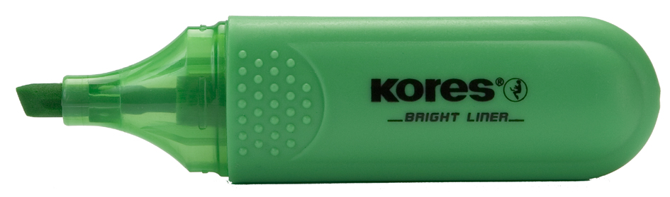 Kores Textmarker ´BRIGHT LINER´, Farbe: grün