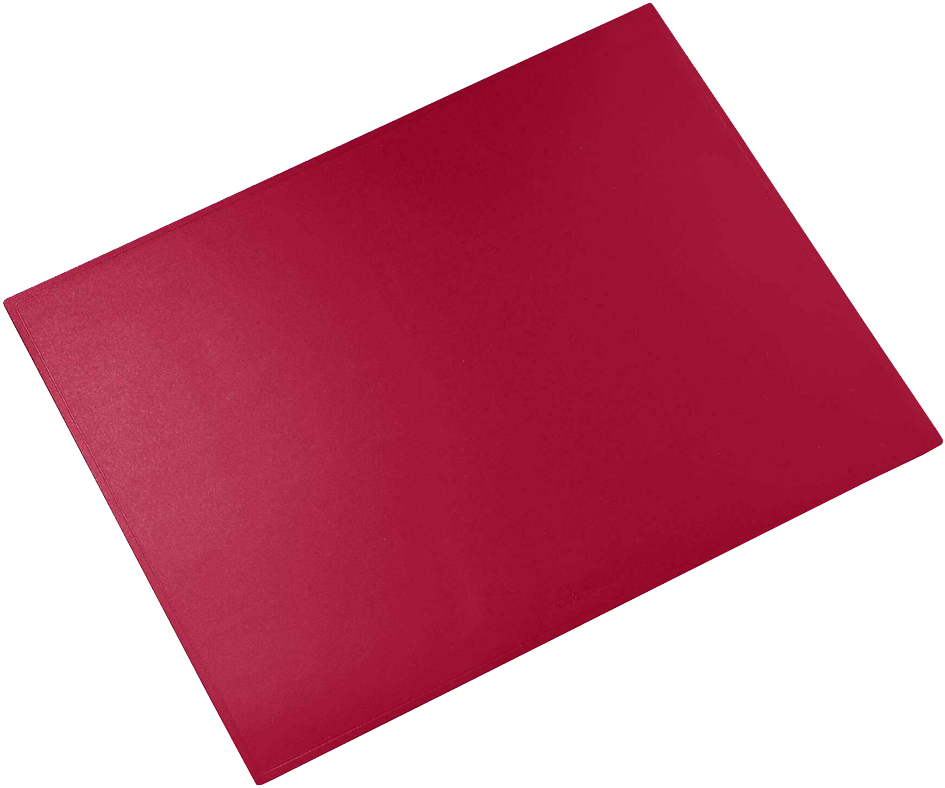 Läufer Schreibunterlage DURELLA, 520 x 650 mm, rot