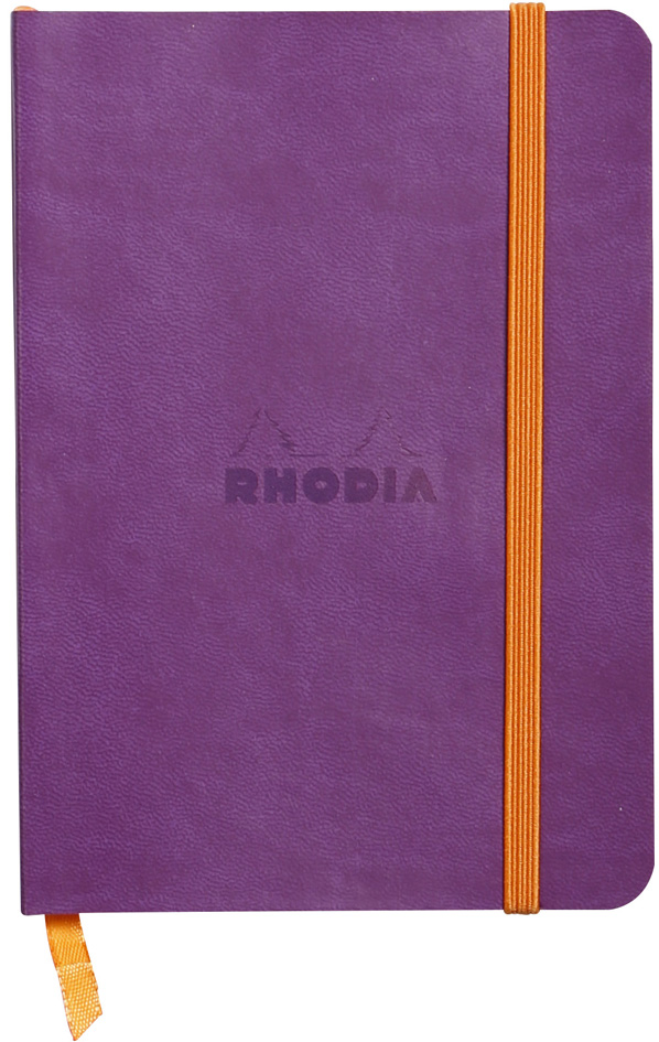 RHODIA Notizbuch RHODIARAMA, DIN A6, liniert, himbeere