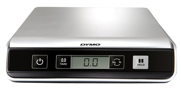 DYMO elektronische Briefwaage M10, Tragkraft: 10 kg, silber