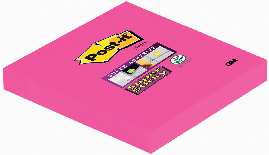 Post-it Haftnotizen Super Sticky Notes, 76 x 76 mm