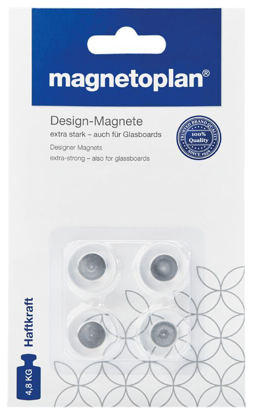 magnetoplan Neodym-Magnete Design, Durchmesser: 15 mm