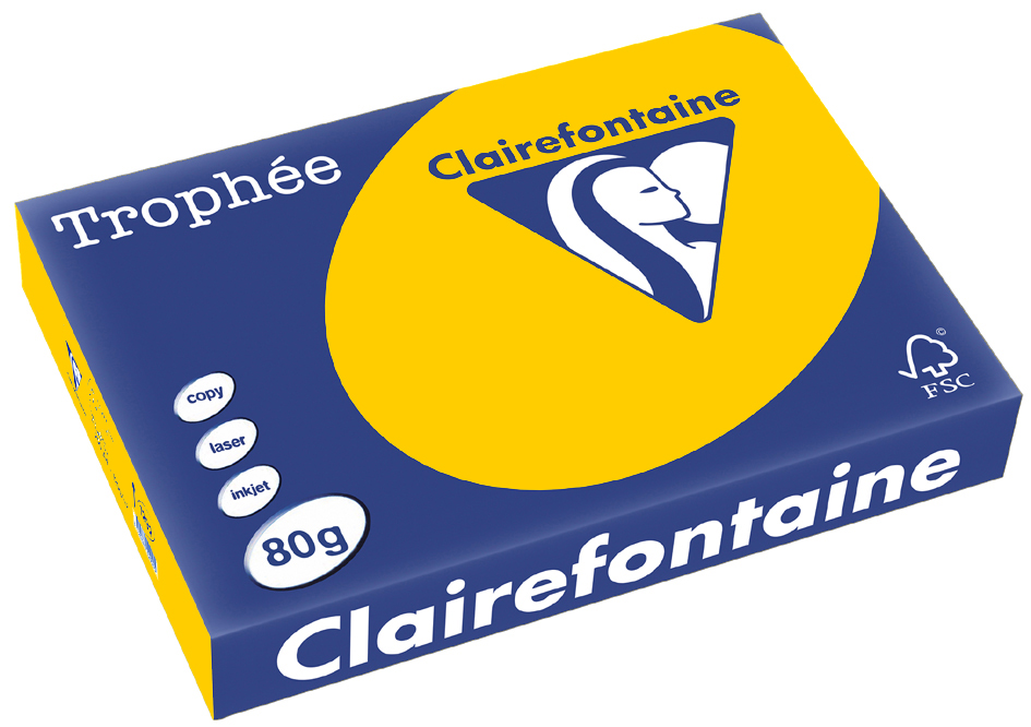 Clairalfa Trophée 1978C, A4, 80 g/m² - sonnenblumengeld - sonnenblumengeld