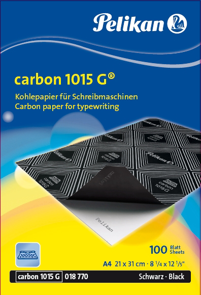 Pelikan Kohlepapier Carbon 1015G, DIN A4, 100 Blatt