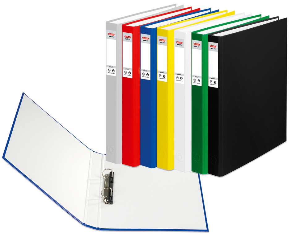 herlitz Ringbuch maX.file protect, A4, 2-Ring-Mechanik