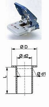 Aluminiumösen für PunchNBind