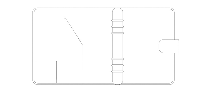 CHRONOPLAN Terminplaner ´Standard A5 Einsteiger´, schwarz