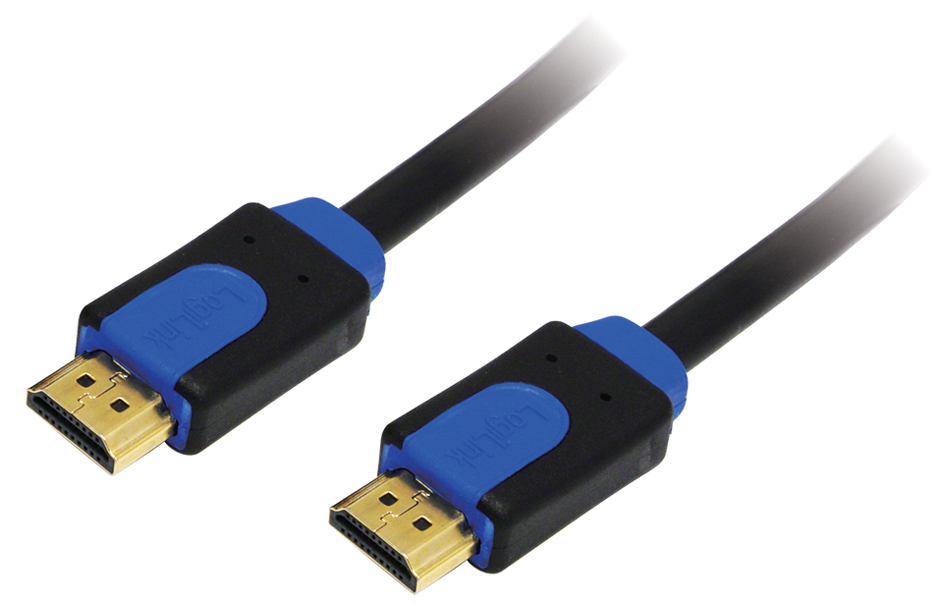 LogiLink HDMI Kabel High Speed, HDMI Stecker - Stecker, 10 m