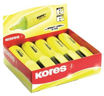 Kores Textmarker ´BRIGHT LINER´, Farbe: grün