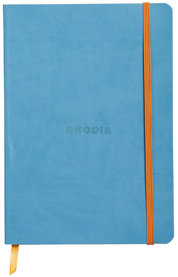 RHODIA Notizbuch RHODIARAMA, DIN A5, liniert, saphirblau