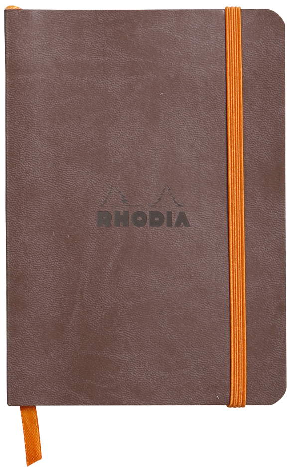 RHODIA Notizbuch RHODIARAMA, DIN A6, liniert, schwarz