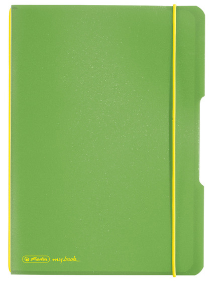 herlitz Notizheft my.book flex, A5, PP-Cover, transparent