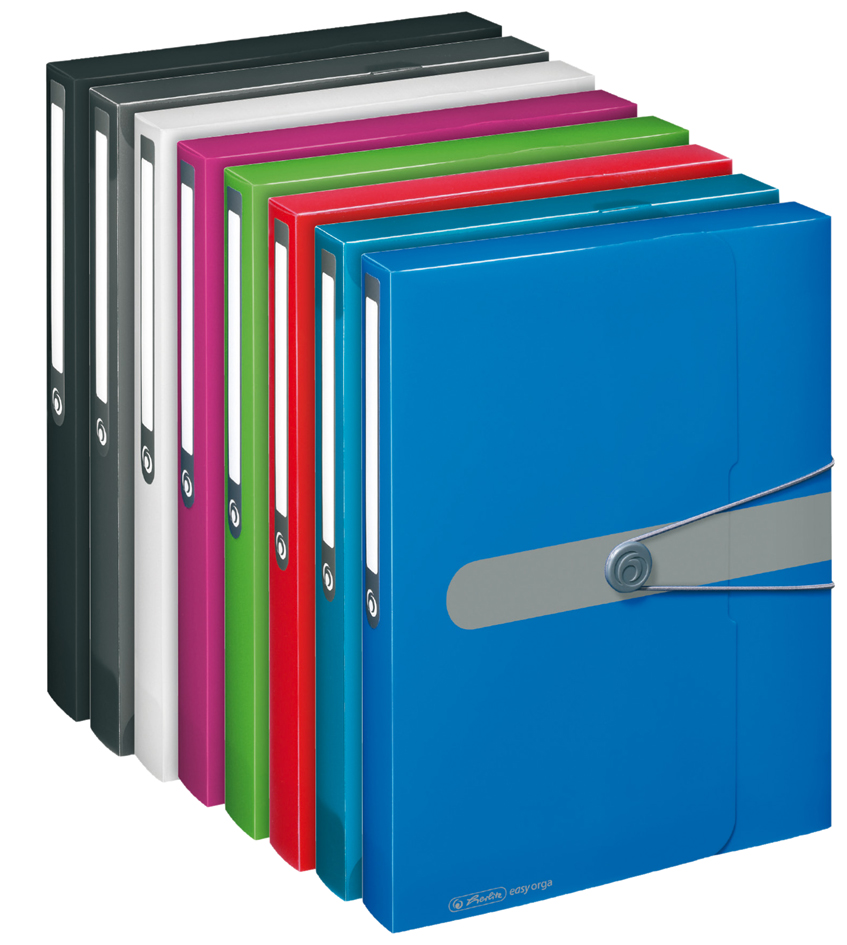 herlitz Sammelbox easy orga to go, DIN A4, beere opak