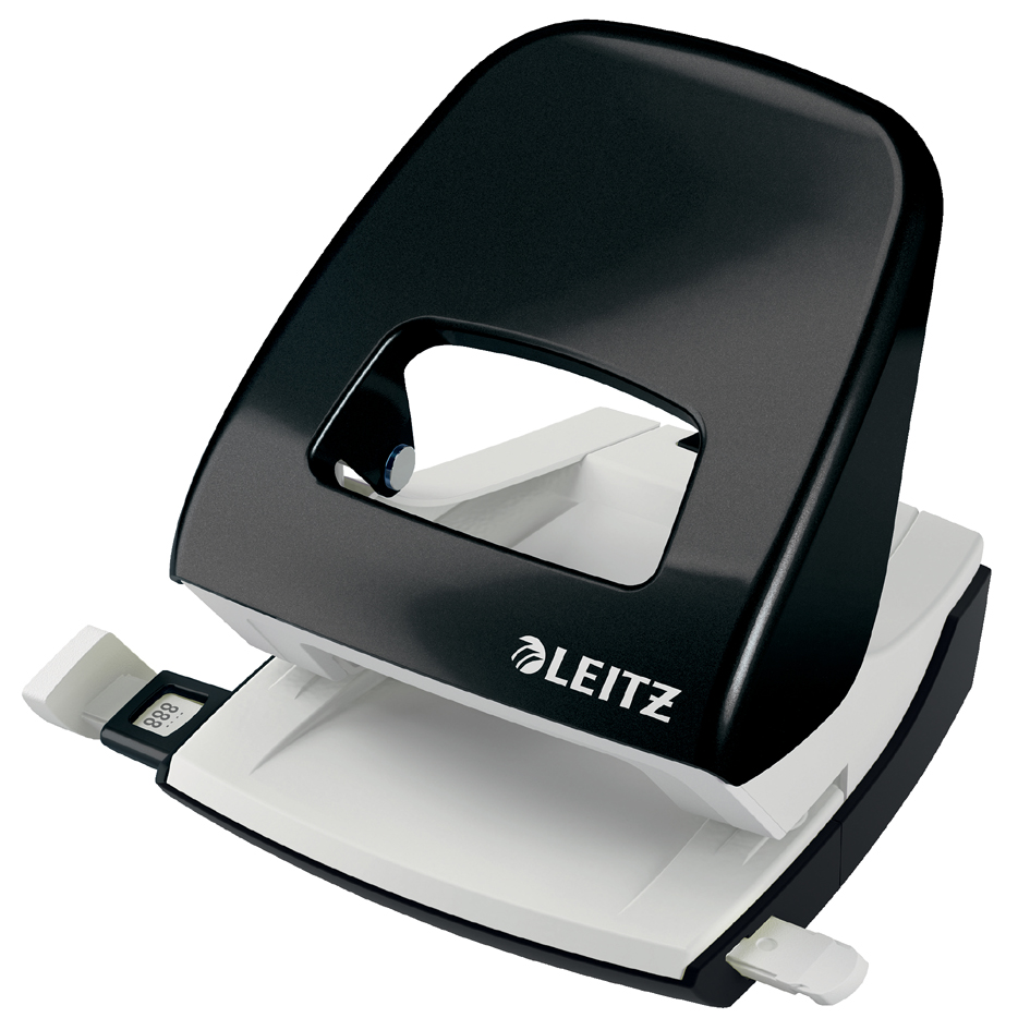 LEITZ Locher Nexxt 5008, grün-metallic, im Karton