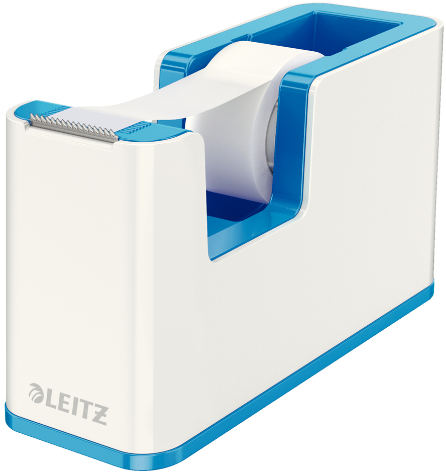 LEITZ Tischabroller WOW Duo Colour, bestückt, blau