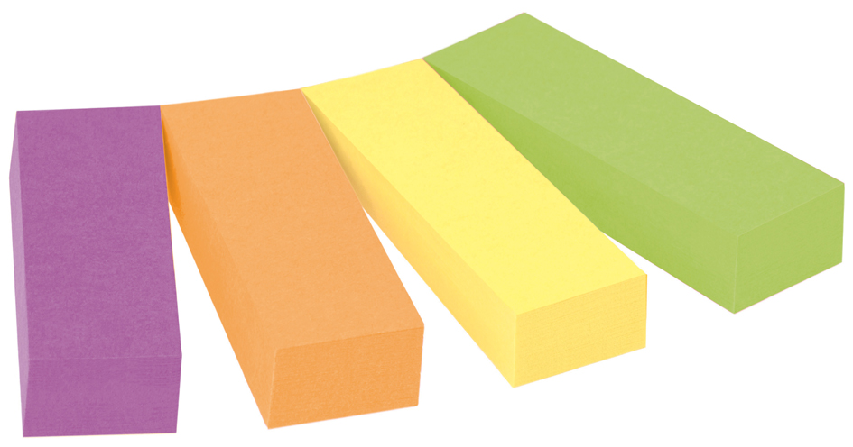 Post-it Pagemarker aus Papier, 12,7x44,4 mm, farbig sortiert