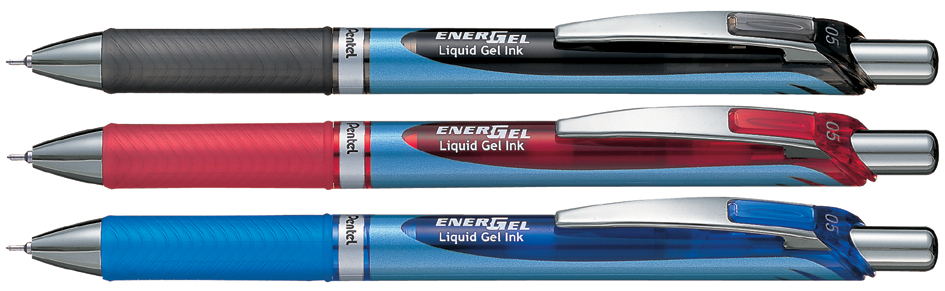 Pentel Liquid Gel-Tintenroller EnerGel BLN75, blau