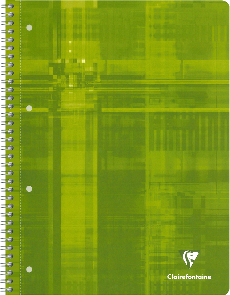 Clairefontaine Collegeblock, DIN A4, Lineatur 26, 80 Blatt