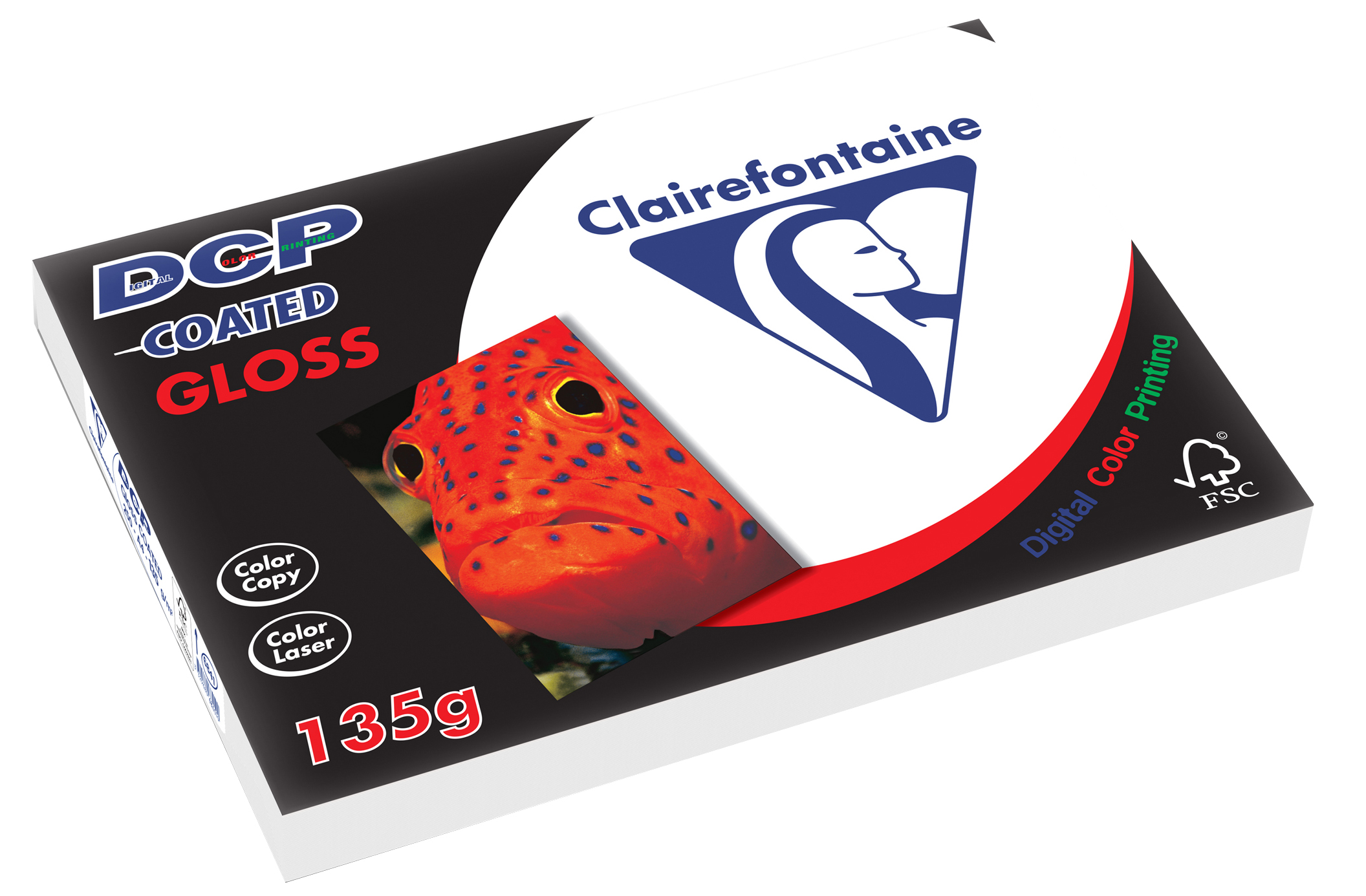 Clairalfa Laserdrucker-Papier DCP Coated Gloss, A3, 200 g/qm