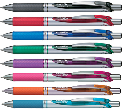 Pentel Liquid Gel-Tintenroller Energel BL77, rot