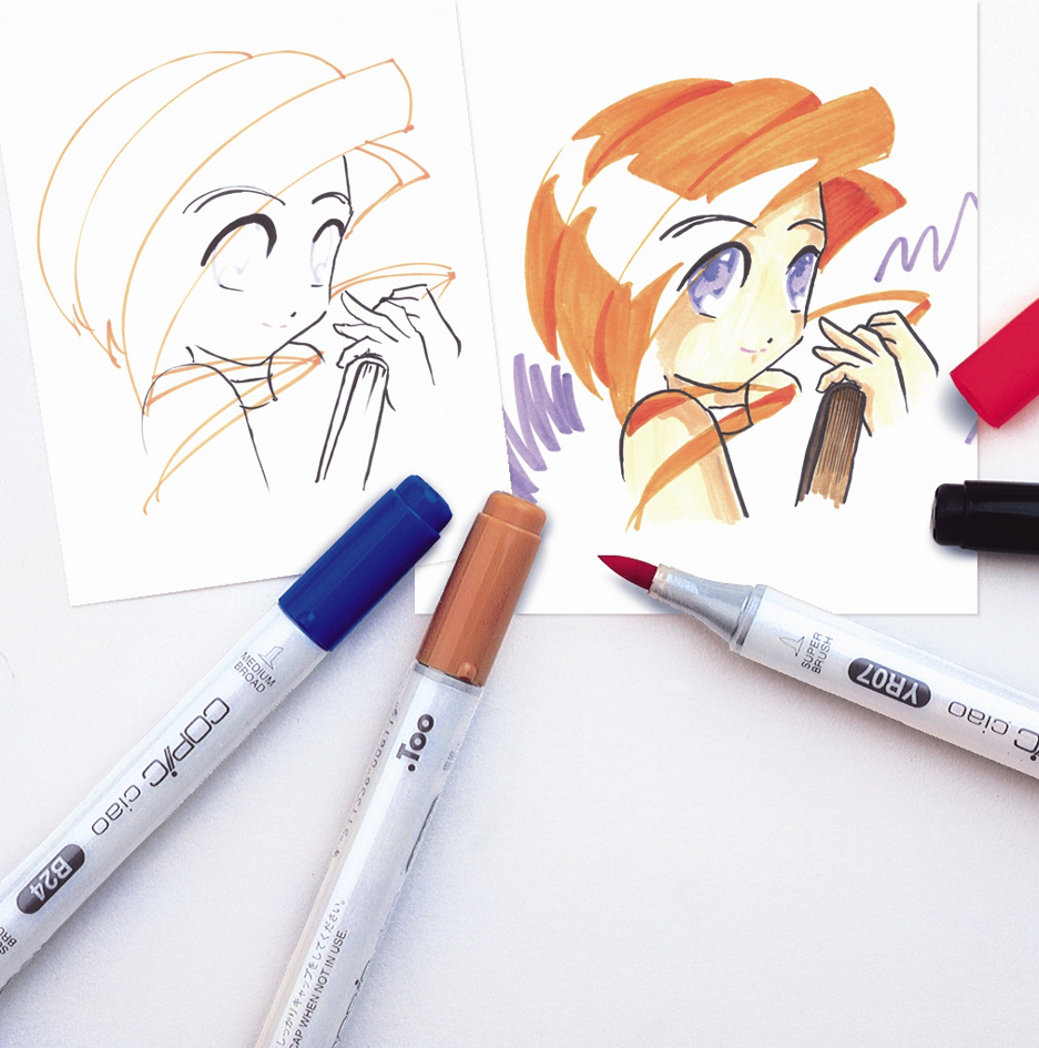 COPIC Marker ciao, 72er Set B