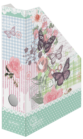 herlitz Wellpappe-Stehsammler Ladylike ´Flowers´, DIN A4