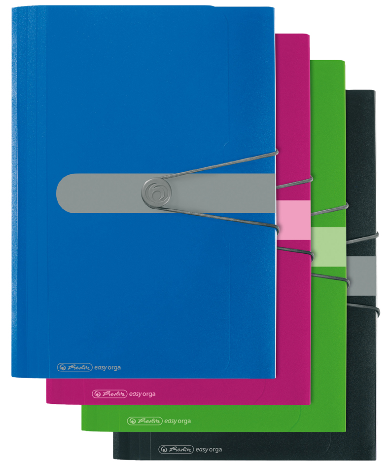 herlitz Fächermappe easy orga to go, 12 Fächer, beere