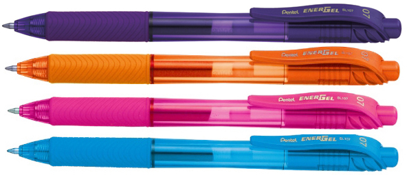 Pentel Liquid Gel-Tintenroller EnerGel-X BL107, violett