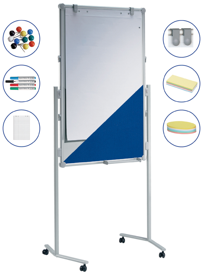 MAUL Moderationstafel professionell, 3-fach Nutzen, inkl.