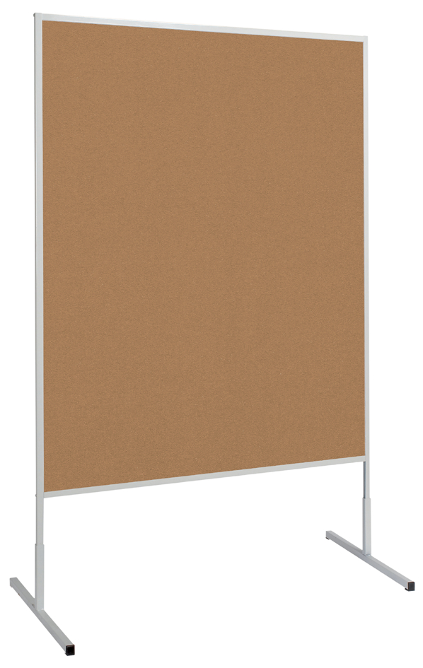 MAUL Moderationstafel standard, (B)1.200 x (H)1.500 mm, grau