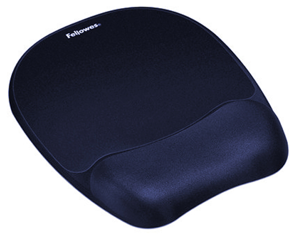 Fellowes Handgelenkauflage Memory Foam ´Silberstreifen´