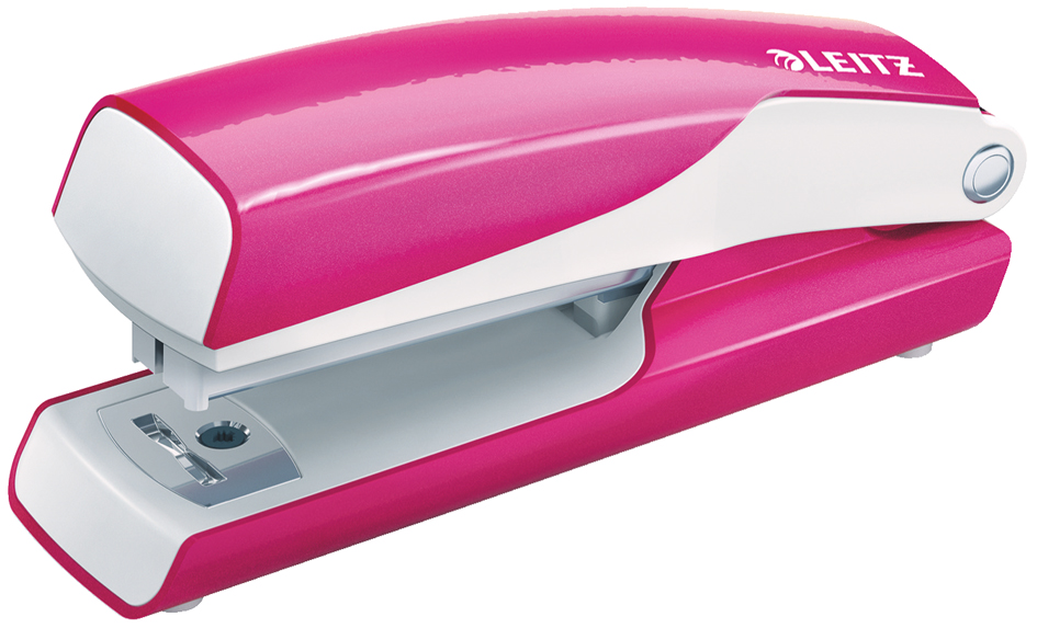 LEITZ Heftgerät Mini Nexxt WOW 5528, pink-metallic