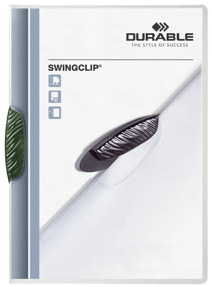 DURABLE Klemmhefter SWINGCLIP, DIN A4, Clip mittelblau