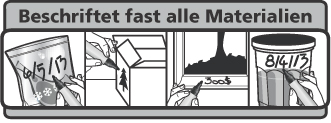 BIC Permanent-Marker Marking 2300 Ecolutions, schwarz