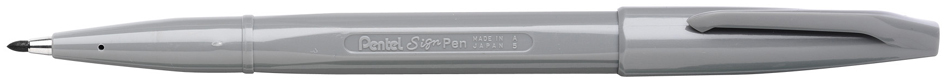 PentelArts Faserschreiber Sign Pen S520, silbergrau