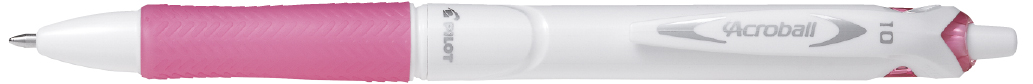 PILOT Druckkugelschreiber ACROBALL PURE WHITE, schwarz