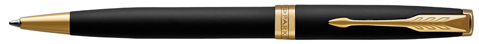 PARKER Drehkugelschreiber SONNET Matte Black G.C.