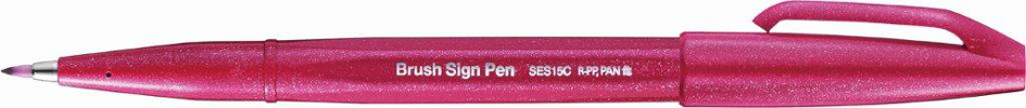 PentelArts Faserschreiber Brush Sign Pen SES15, blauviolett